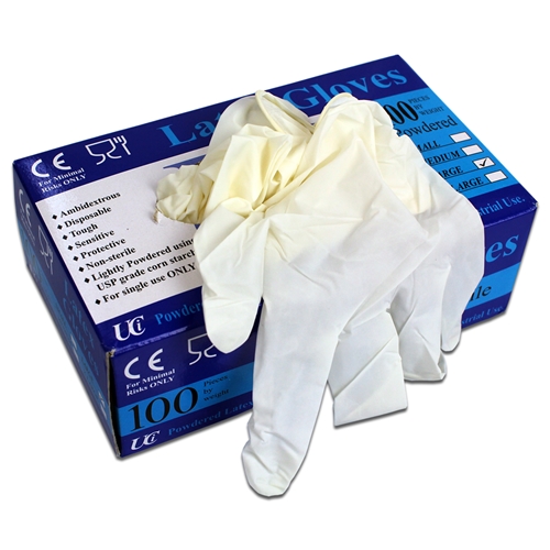 Latex Gloves Large