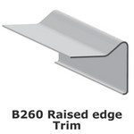 B260 Raised edge trim